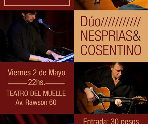 NESPRIAS COSENTINO EN EL TEATRO DEL MUELLE