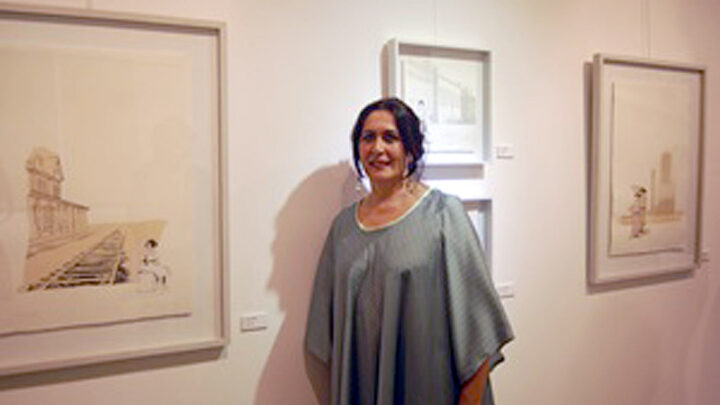 ARTISTA SANTA CRUCEÑA EXPONE EN BUENOS AIRES