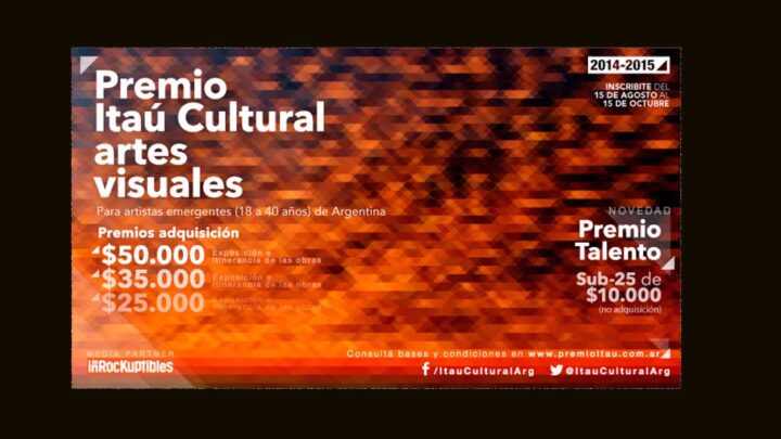 LANZAMIENTO PREMIO ITAÚ CULTURAL DE ARTES VISUALES 2014/15