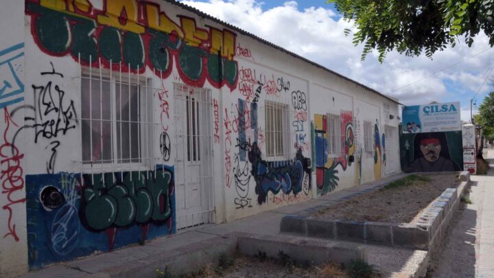 CILSA Y EL MURAL EN EL CCULTURAL DEL BARRIO SAN MIGUEL