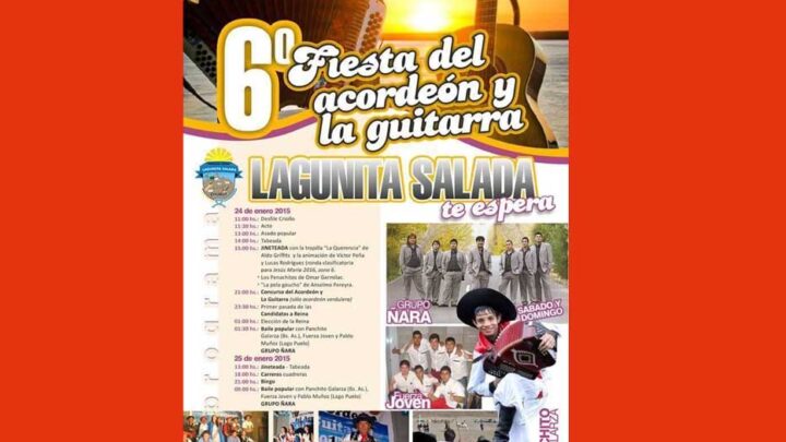 6° FIESTA DEL ACORDEÓN Y LA GUITARRA EN LAGUNITA SALADA