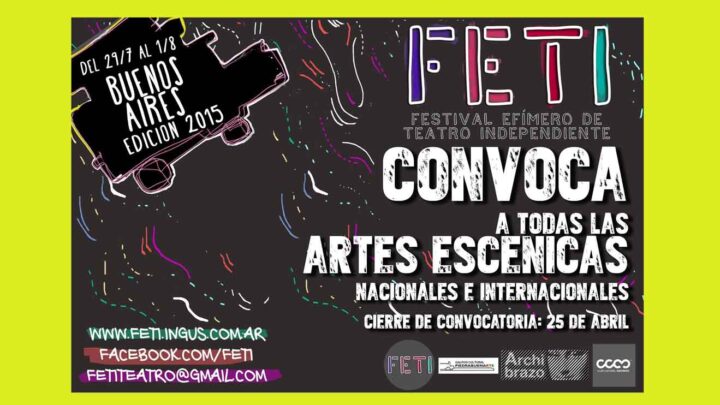 CONVOCATORIA 3 EDICIÓN DEL FETI 2015