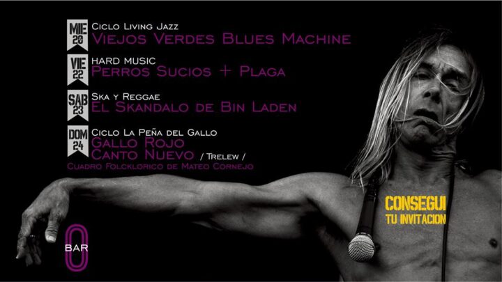 PROGRAMACION EN KAHLO BAR PARA ESTA SEMANA