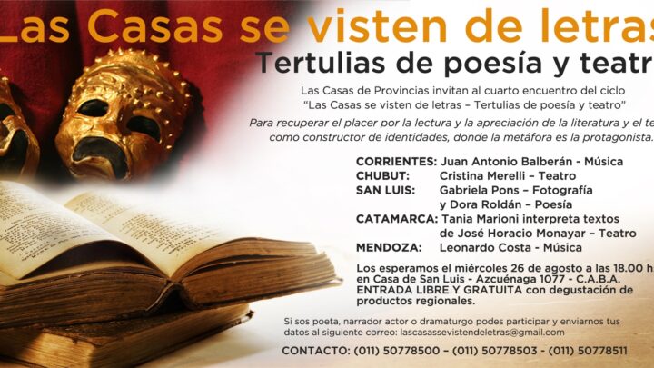 LAS CASAS SE VISTEN DE LETRAS