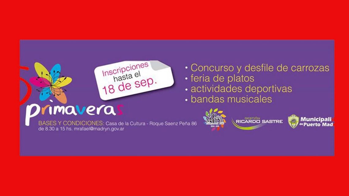 “150 PRIMAVERAS” EN EL PARQUE DE LA CIUDAD