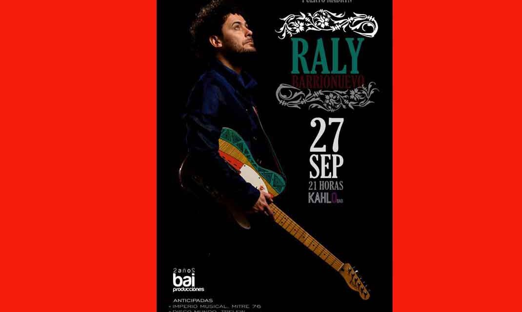 RALY BARRIONUEVO EN KAHLO BAR