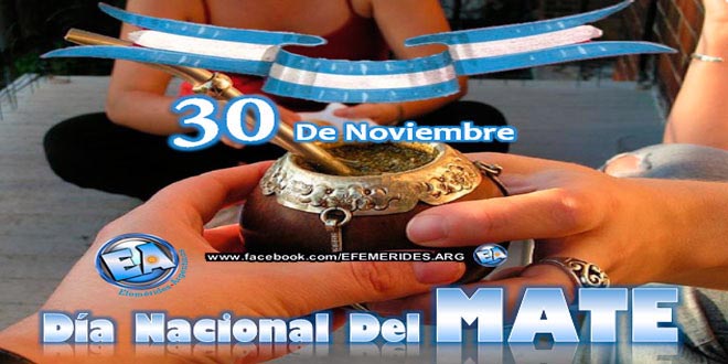 HOY ES EL DÍA NACIONAL DEL MATE