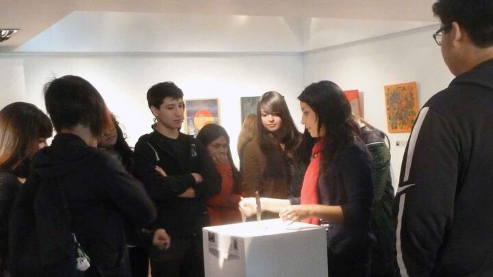 MUESTRA ITINERANTE “CONTEMPORÁNEA” VISITÓ COMUNIDADES DE CHUBUT