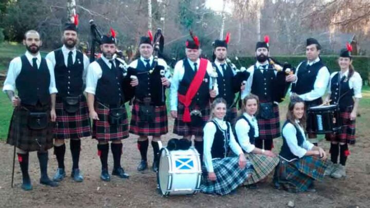 DANZAS IRLANDESAS Y LAS GAITAS ESCOCESAS EN LA CORDILLERA