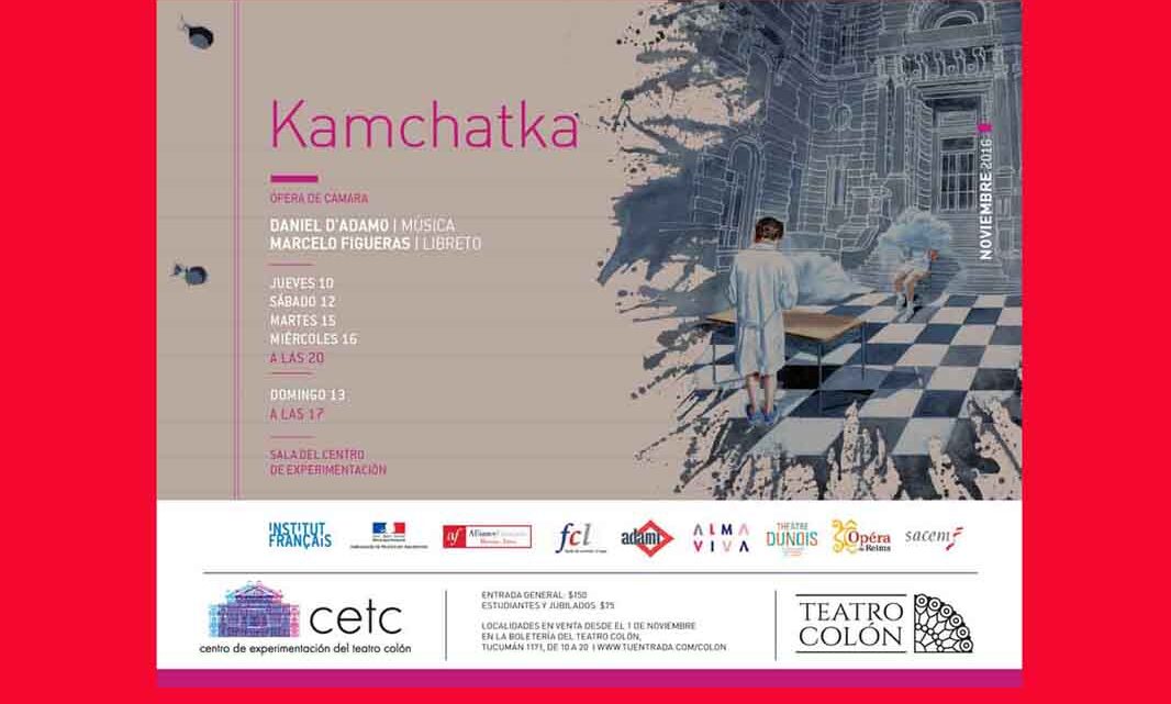 KAMCHATKA, ÓPERA DE CAMARA EN EL CETC (CABA)
