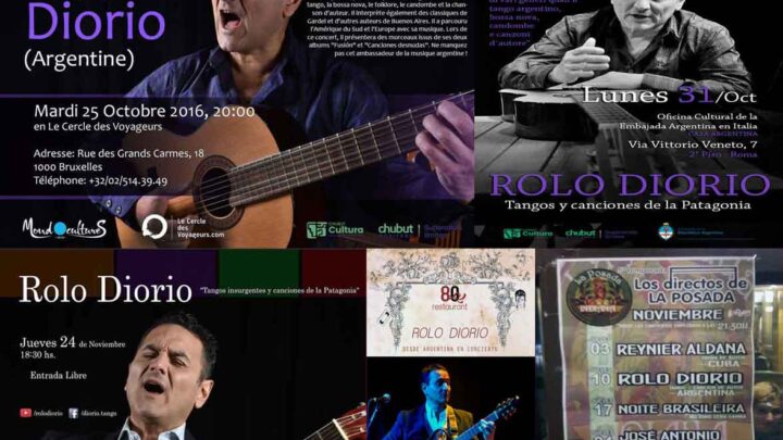 DIORIO Y SU GIRA POR “EL VIEJO MUNDO”