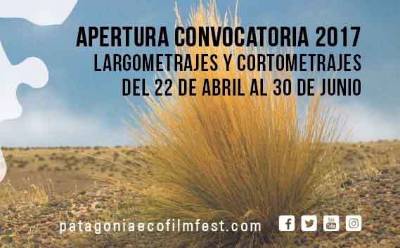  2° PATAGONIA ECO FILM FEST APERTURA DE CONVOCATORIA 2017
