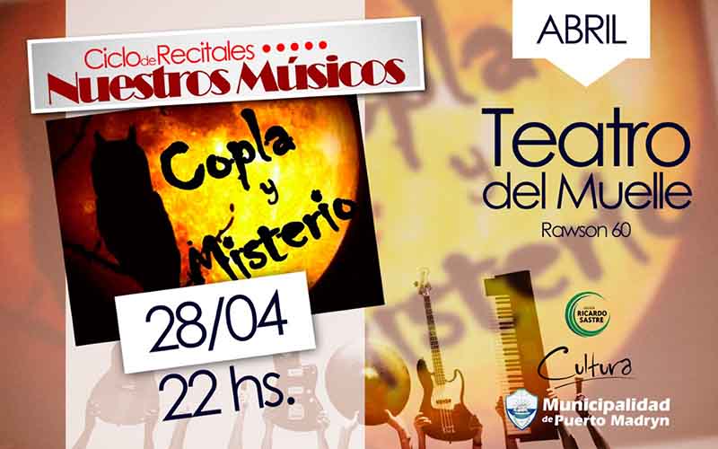 “COPLA Y MISTERIO” EN EL CICLO “NUESTROS MÚSICOS»