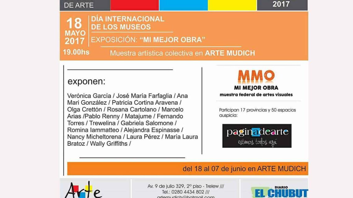 “MI MEJOR OBRA” EN EL ESPACIO DE ARTE MUDICH
