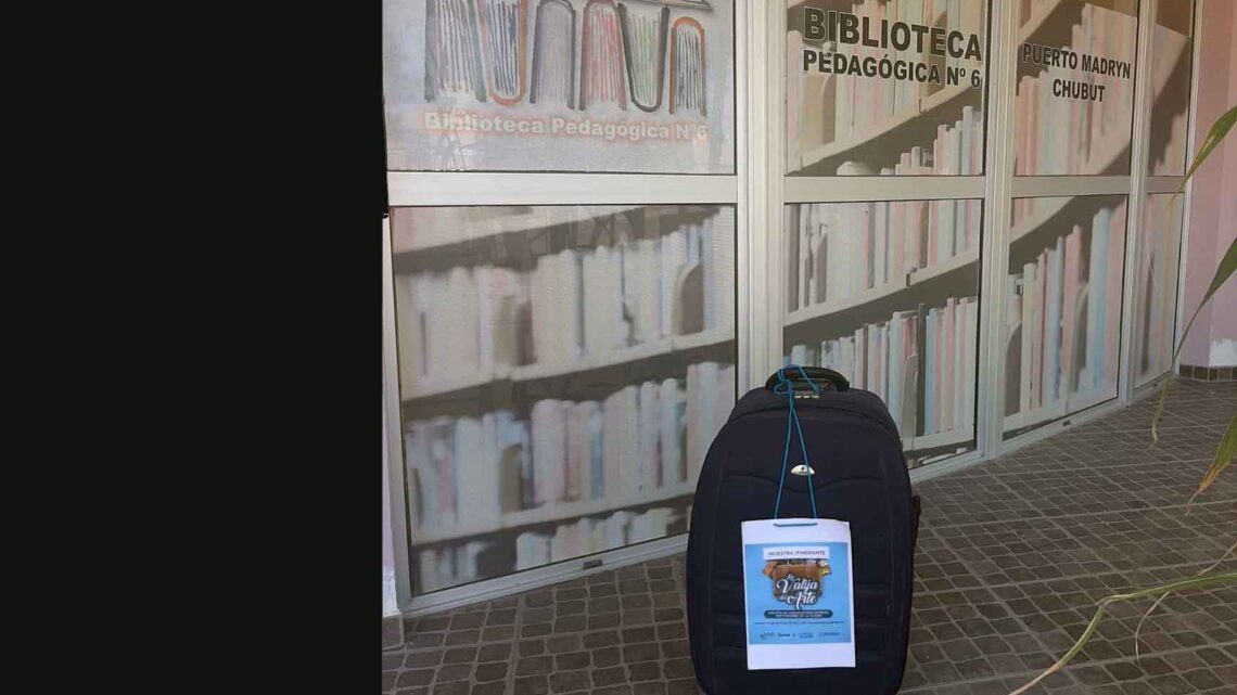 LA VALIJA DEL ARTE LLEGÓ A LA BIBLIOTECA PEDAGÓGICA