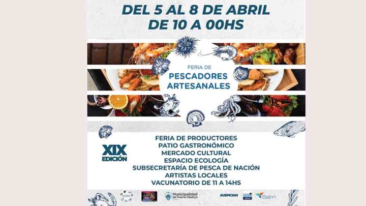 EL MIÉRCOLES 5 DE ABRIL ABRE SUS PUERTAS LA FERIA DE PESCADORES ARTESANALES