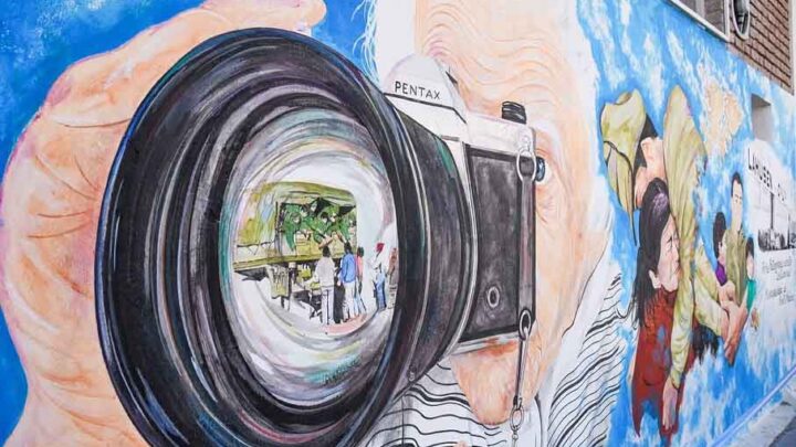 SE INAUGURÓ UN MURAL EN HOMENAJE A MABEL OUTEDA