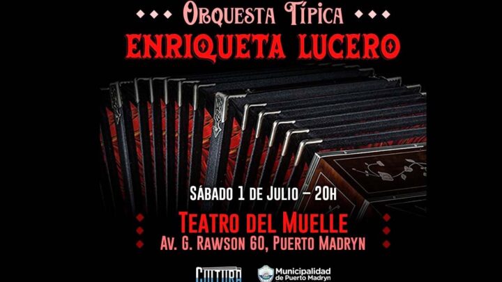 LA ORQUESTA TIPICA “ENRIQUETA LUCERO” EN EL TEATRO DEL MUELLE