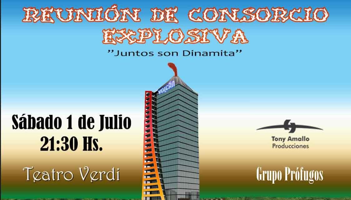 “REUNION DE CONSORCIO EXPLOSIVA” EN EL VERDI DE TRELEW