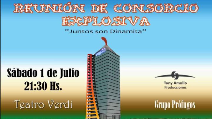 “REUNION DE CONSORCIO EXPLOSIVA” EN EL VERDI DE TRELEW