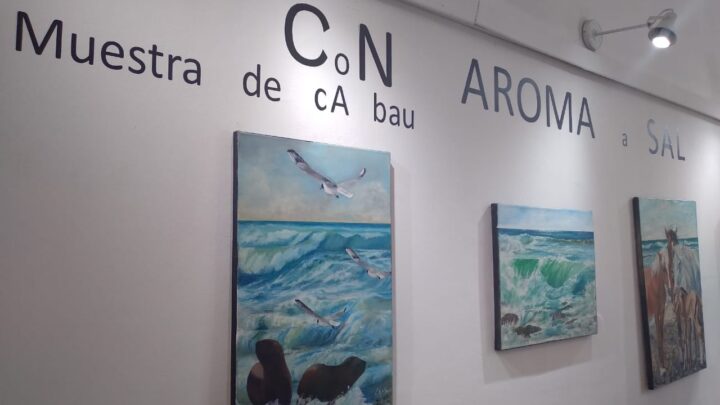 LA MUESTRA PICTÓRICA “CON AROMA A SAL” SE EXHIBE EN LA CASA DE LA CULTURA