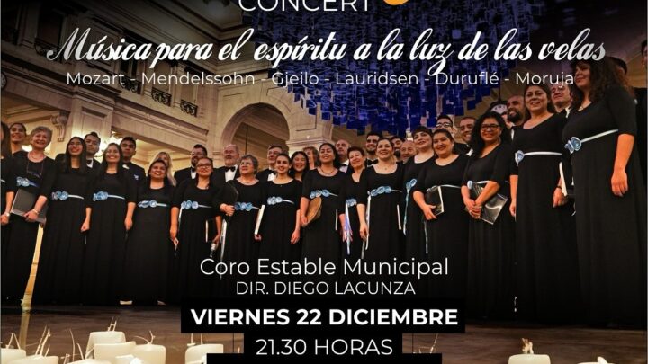 CONCIERTO DE FIN DE AÑO – CORO ESTABLE MUNICIPAL